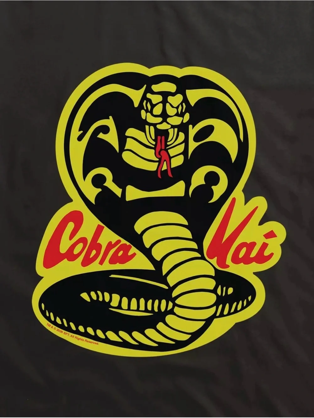 Cobra Kai Black Graphic Tee Size XXL